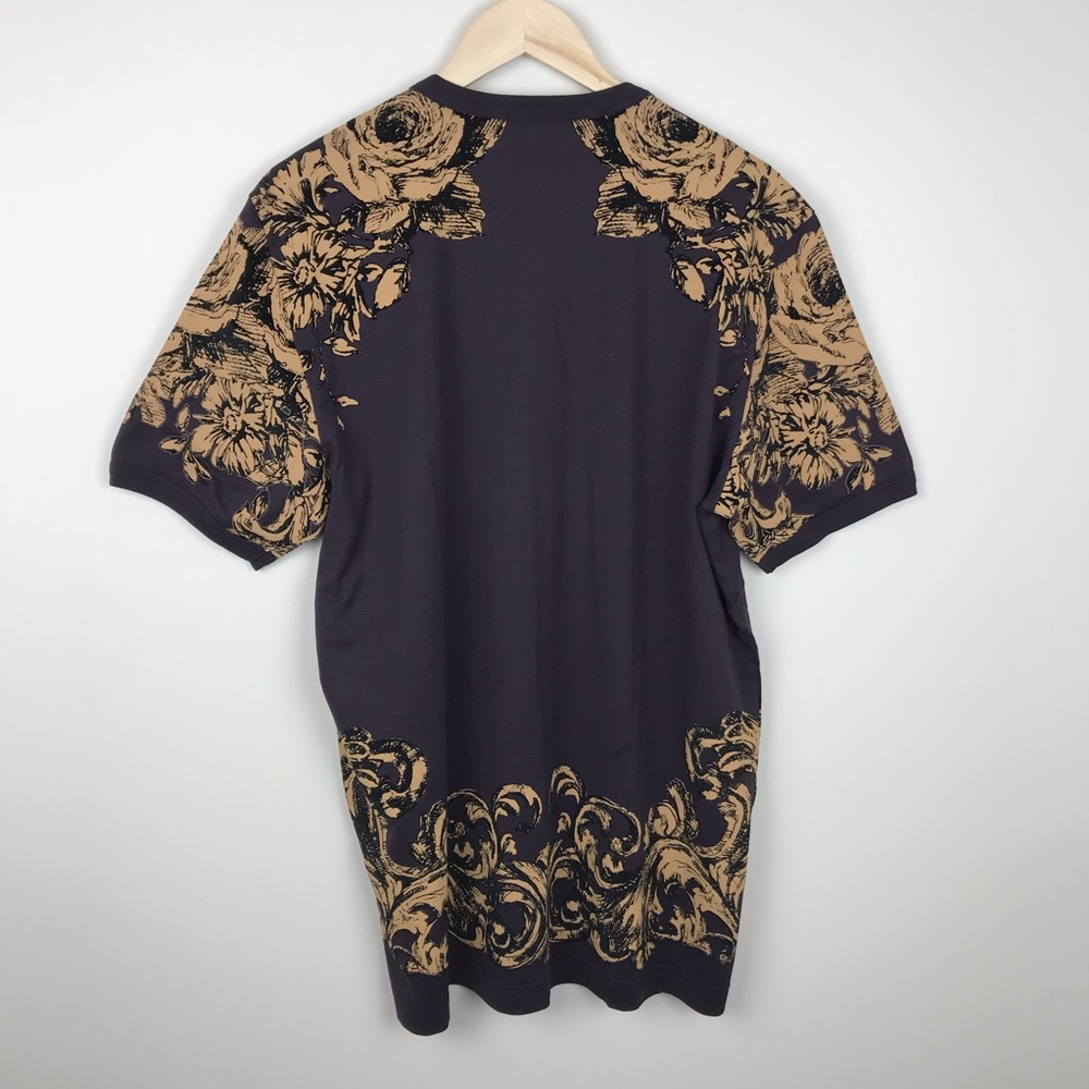 Dolce & Gabbana Purple Crown & Bee T-shirt RARE B3 - Picture 6 of 8